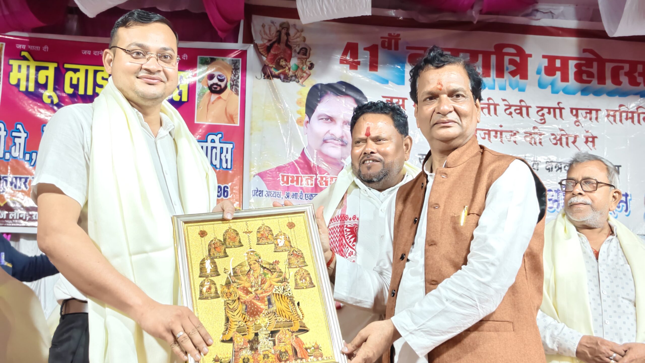मां जसवन्ती देवी के जागरण में उमड़ा श्रद्धा का सैलाब, भजनों पर झूमे श्रद्धालु